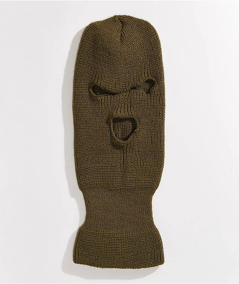 Rothco 3 Hole Brown Balaclava