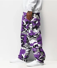 Rothco BDU Tactical Ultra Violet Camo Cargo Pants