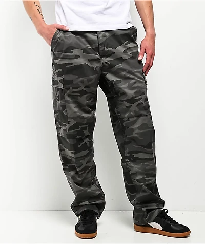 Rothco Black Camo Cargo Pants
