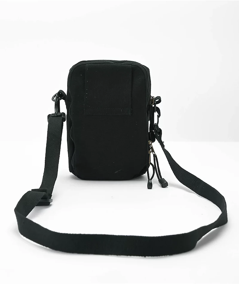 Rothco Black Canvas Crossbody Bag