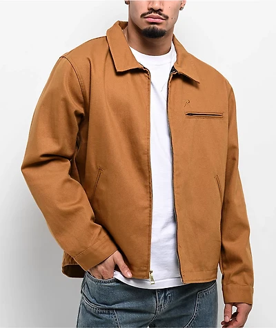 Rothco Brown Light Canvas Work Jacket
