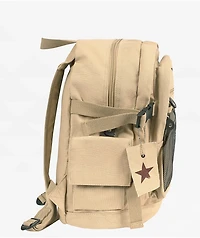 Rothco Deluxe Vintage Star Khaki Backpack