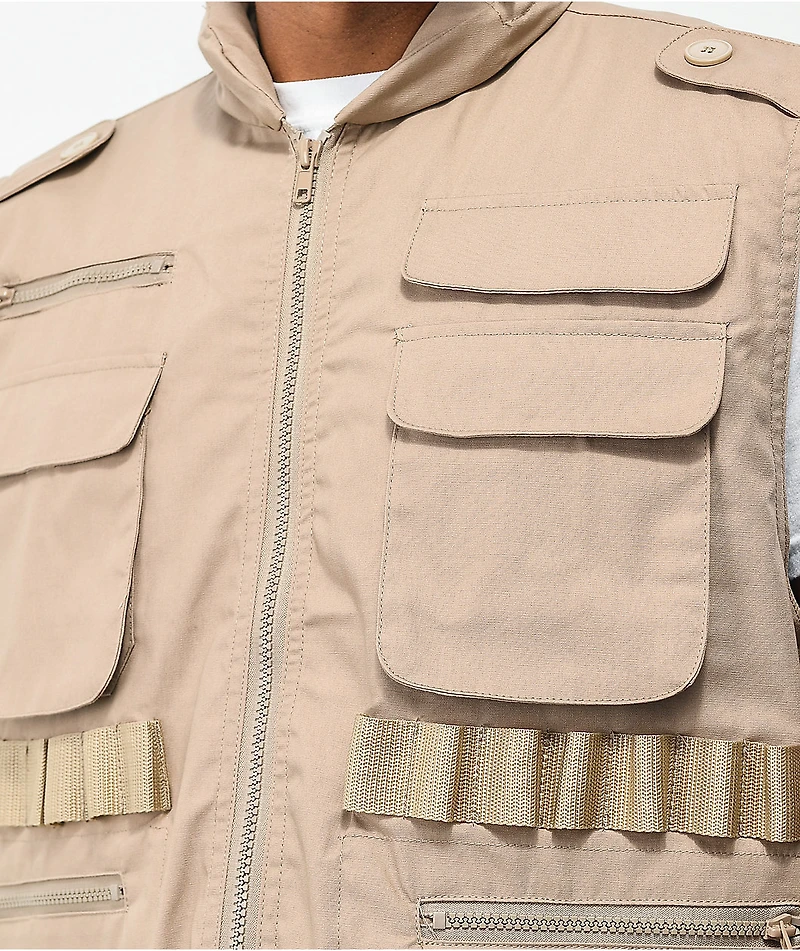 Rothco Ranger Khaki Utility Vest