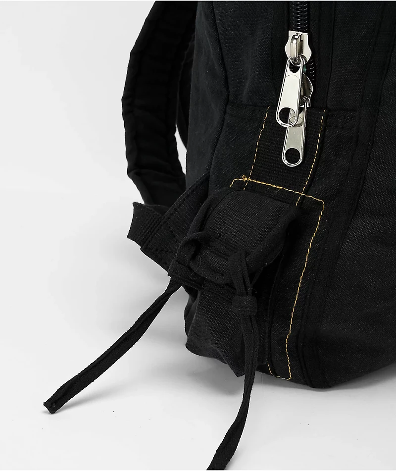 Rothco Vintage Black Canvas Backpack