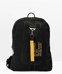 Rothco Vintage Black Canvas Backpack
