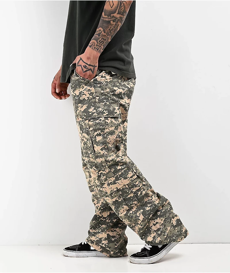 Rothco Vintage Paratrooper ACU Digital Camouflage Cargo Pants