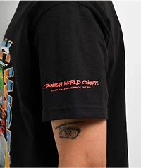 Rough World Drift Black T-Shirt