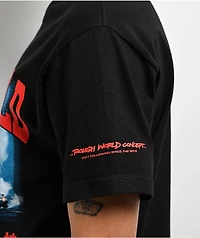 Rough World Drift Team Black T-Shirt