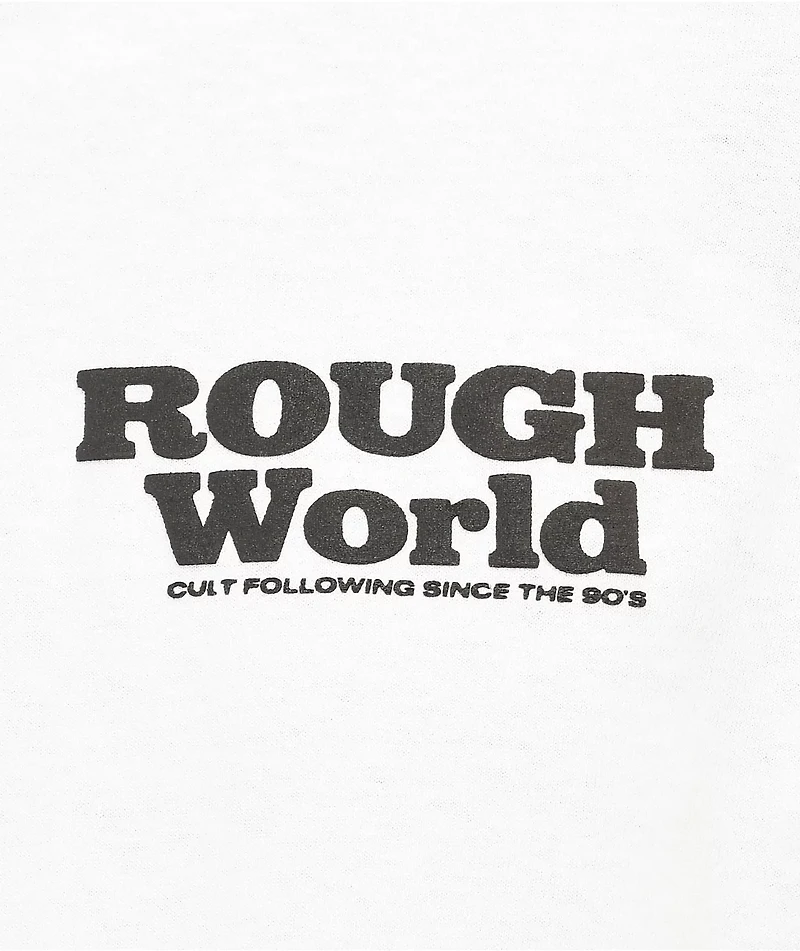 Rough World Fast White T-Shirt