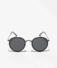 Round Frame Black Sunglasses