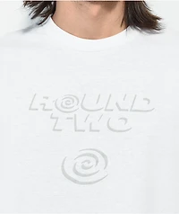 Round Two Puff Print White T-Shirt