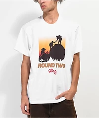 Round Two x LRG Hiking White T-Shirt