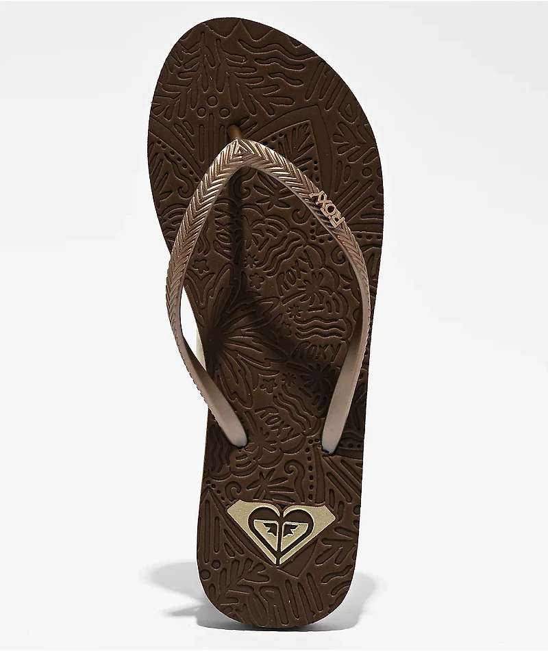 Roxy Antillies III Fudge Sandals