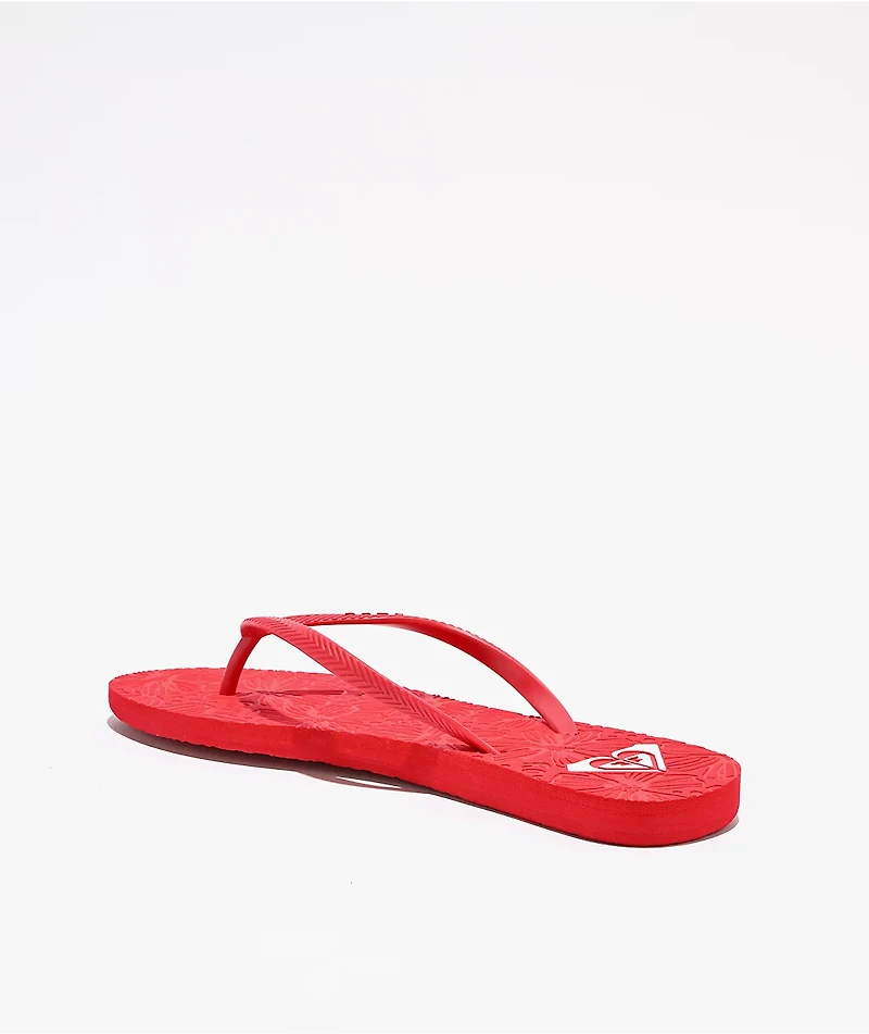 Roxy Antillies III Goji Berry Sandals