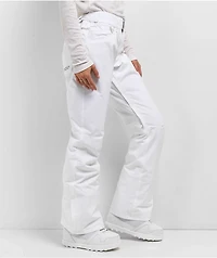 Roxy Backyard White 10K Snowboard Pants