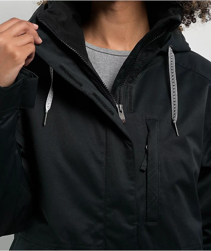 Roxy Billie Black 10K Snowboard Jacket 2025