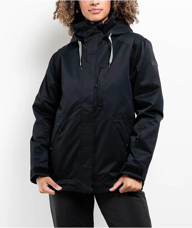Roxy Billie Black 10K Snowboard Jacket 2025