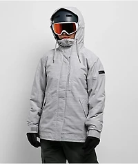 Roxy Billie Heather Grey 10K Snowboard Jacket