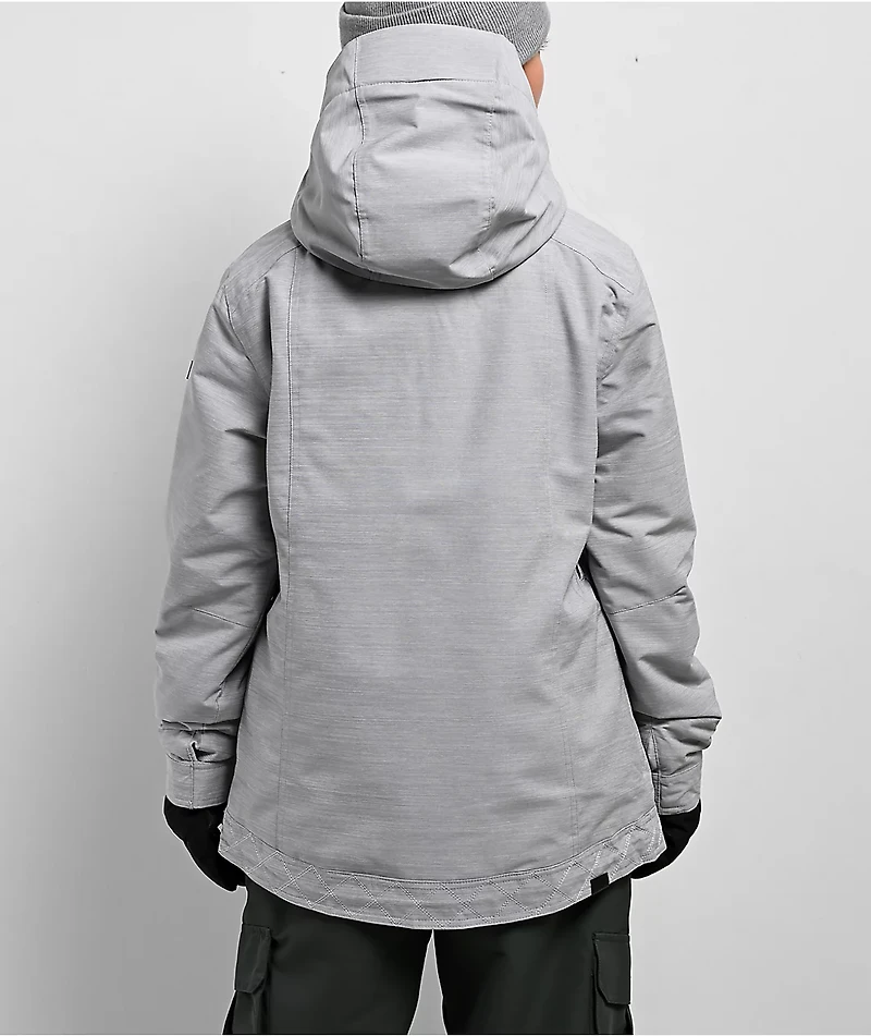 Roxy Billie Heather Grey 10K Snowboard Jacket