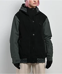 Roxy Cheer Up Black Combo 10K Snowboard Jacket