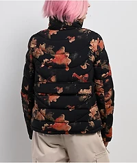 Roxy Christal Rose Garden Puffer Jacket