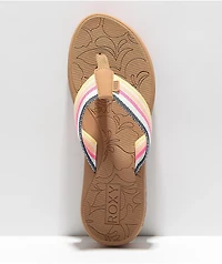 Roxy Colbee Hi Tan & Multi Sandals
