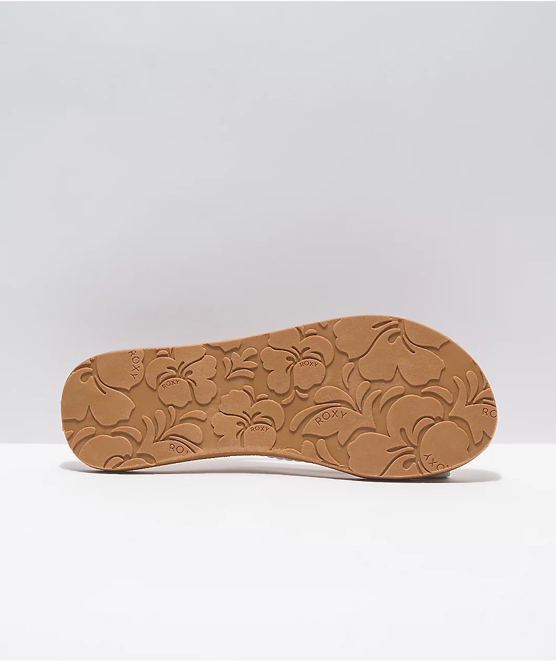Roxy Costas White Sandals