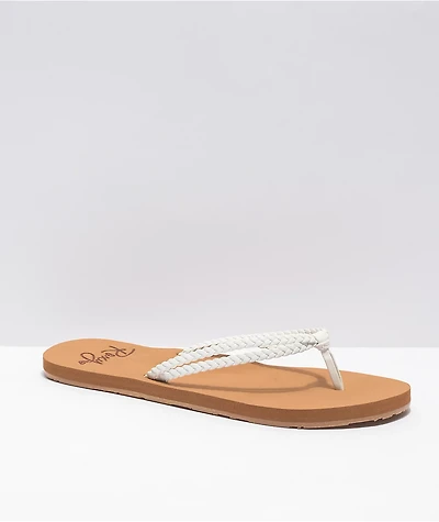 Roxy Costas White Sandals