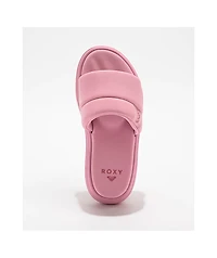 Roxy Gelato Lux Orchid Smoke Platform Slide Sandals
