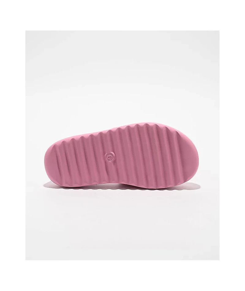Roxy Gelato Lux Orchid Smoke Platform Slide Sandals