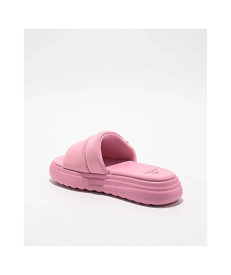 Roxy Gelato Lux Orchid Smoke Platform Slide Sandals