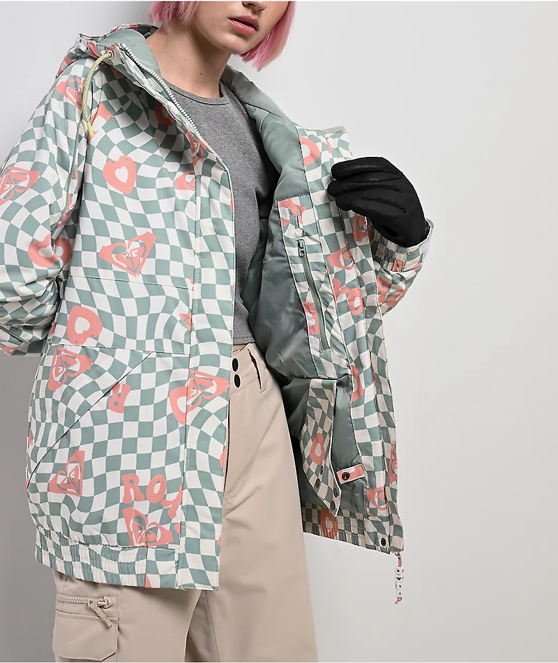 Roxy Highridge Cross Your Heart 10K Snowboard Jacket