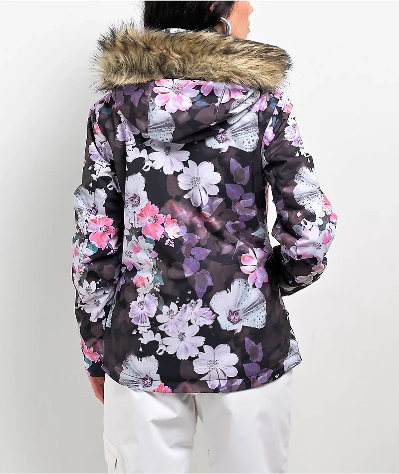 Roxy Jet Ski Floral 10K Snowboard Jacket