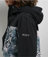 Roxy Jetty 3-In-1 Sea Pine Dreamy Picture 10K Snowboard Jacket