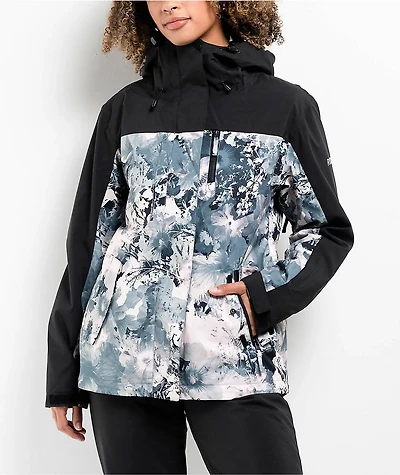 Roxy Jetty 3-In-1 Sea Pine Dreamy Picture 10K Snowboard Jacket