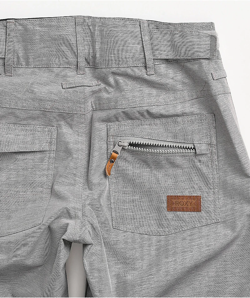 Roxy Nadia Heather Grey 10K Snowboard Pants