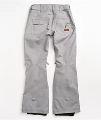 Roxy Nadia Heather Grey 10K Snowboard Pants