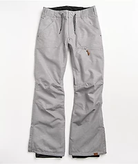 Roxy Nadia Heather Grey 10K Snowboard Pants