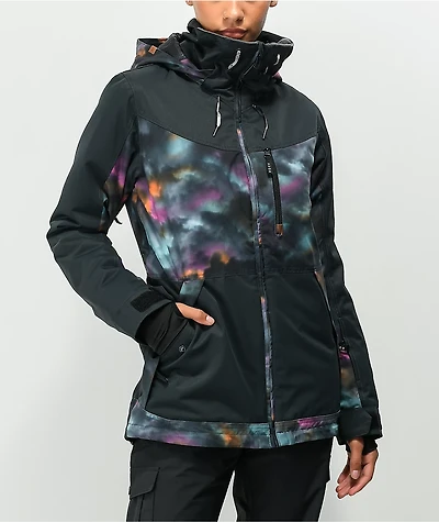 Roxy Presence Black & Multi 10K Snowboard Jacket