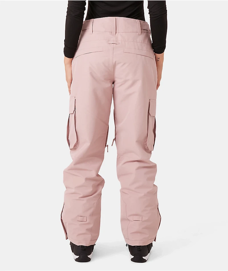 Roxy Trooper Adobe Rose 10K Cargo Snowboard Pants