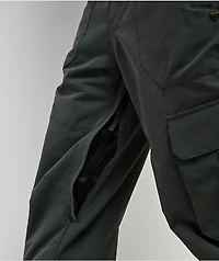 Roxy Trooper Green 10K Cargo Snowboard Pants