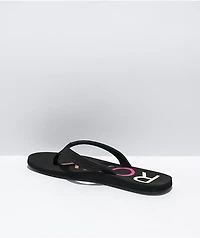 Roxy Vista III Black Sandals