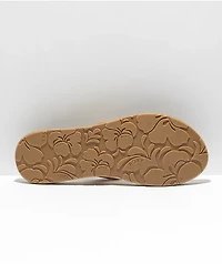 Roxy Vista III Tan Sandals