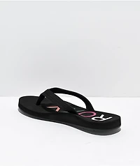 Roxy Vista IV Black Sandals