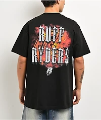 Ruff Ryders OG Logo Black T-Shirt
