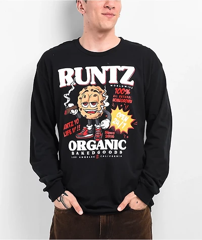 Runtz Baked Goods Black Long Sleeve T-Shirt