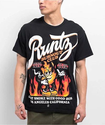 Runtz Burnout Black T-Shirt