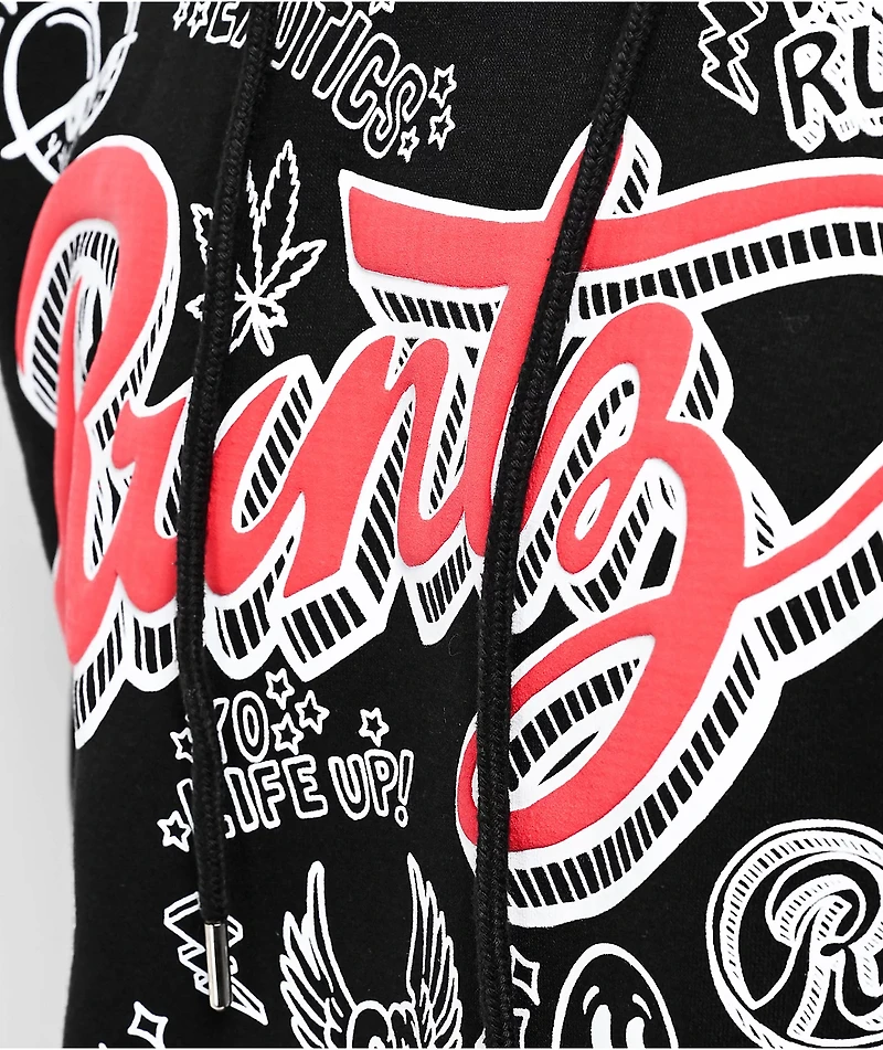 Runtz Doodlez Black Hoodie