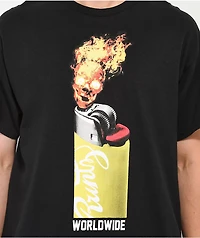 Runtz Fired Up Black T-Shirt