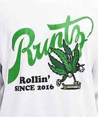 Runtz Rollin White Long Sleeve T-Shirt